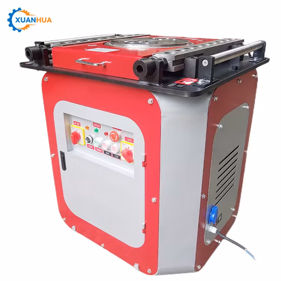 Dobrador de vergalhão de barra de aço automático elétrico portátil CNC
